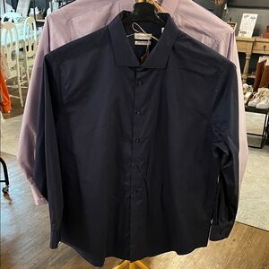 Calvin Klein Men’s Navy Blue Shirt